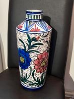 Prachtige hoge bloemenvaas - handwerk uit Spanje, Ophalen of Verzenden