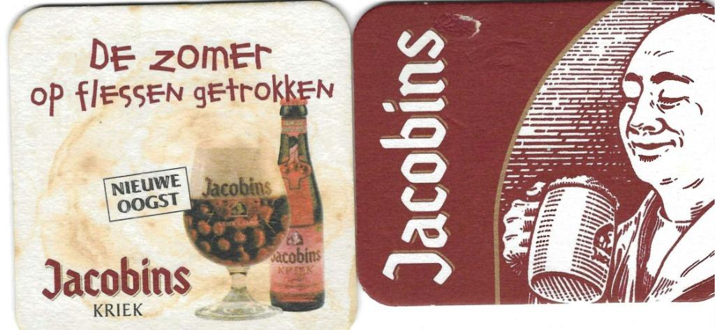 bierviltjes 2st Jacobins, Verzenden