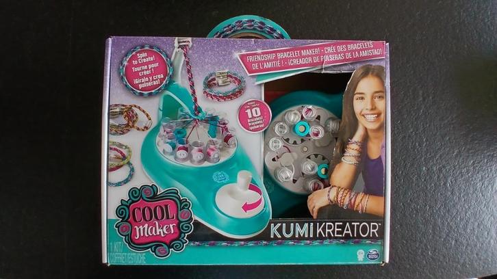 Kumikreator Vriendschapsbandjes maken, Kinderen en Baby's, Speelgoed | Overig, Zo goed als nieuw, Jongen of Meisje, Ophalen