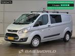 Ford Transit Custom 100pk Dubbel Cabine L2H1 Trekhaak Navi A, Auto's, Euro 5, Stof, Gebruikt, 4 cilinders