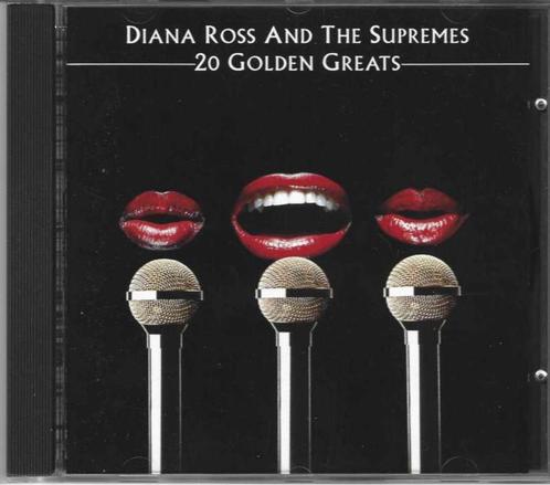 CD Diana Ross And The Supremes – 20 Golden Greats, Cd's en Dvd's, Cd's | R&B en Soul, Zo goed als nieuw, R&B, 1980 tot 2000, Ophalen of Verzenden