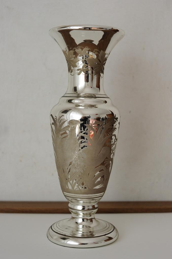 Mooie vaas argent de pauvre, Antiquités & Art, Curiosités & Brocante, Enlèvement