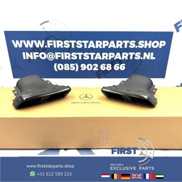 E63 E63s UITLAAT SIERSTUKKEN SET voor Mercedes E KLASSE 63 A, Enlèvement ou Envoi, Utilisé, Mercedes-Benz