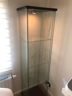Vitrinekast met lampje, Huis en Inrichting, Kasten | Vitrinekasten, Ophalen, Minder dan 50 cm, Gebruikt, Glas