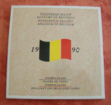 Belgique : Année 1990 FR + VL dans son blister original - UN, Envoi, Série