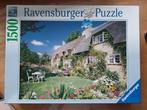 NIEUW puzzel 1500 st - Ravensburger - cottage on Bredon Hill, Hobby en Vrije tijd, Ophalen of Verzenden, 500 t/m 1500 stukjes