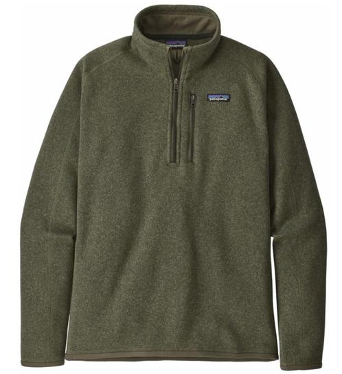 Patagonia M's Better Sweater 1/4 Zip, Kleding | Heren, Truien en Vesten, Zo goed als nieuw, Maat 48/50 (M), Groen, Ophalen of Verzenden