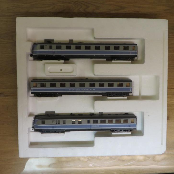 LILIPUT 12600 dieseltreinstel, Hobby en Vrije tijd, Modeltreinen | H0, Zo goed als nieuw, Treinset, Gelijkstroom, Liliput, Analoog