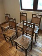 Antieke Mechelse stoelen met rieten zit, Ophalen