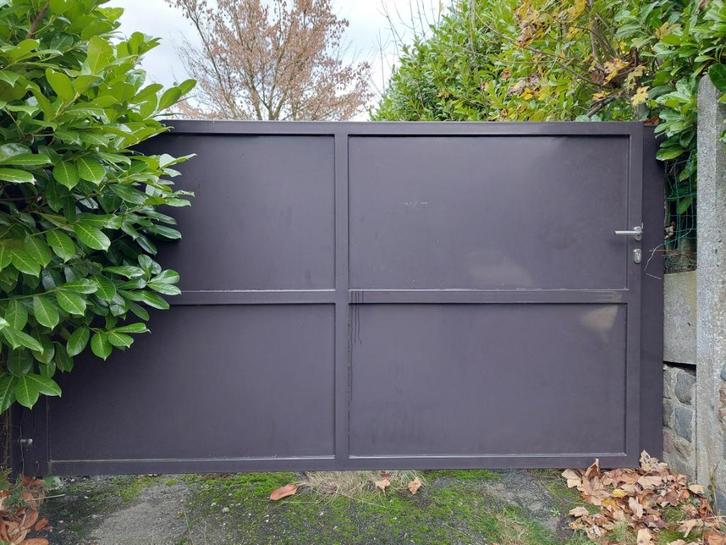 Tuinpoort, Tuin en Terras, Tuinpoorten, Gebruikt, Draaipoort, IJzer, 150 tot 200 cm, 200 cm of meer, Ophalen