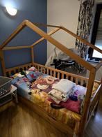 Lit cabane, 90 cm, Brun, Enlèvement, Cabane