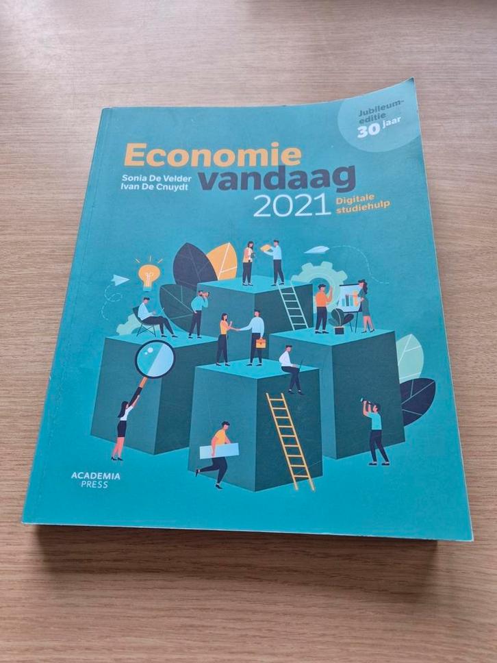 Ivan De Cnuydt - Economie vandaag 2021, Boeken, Economie, Management en Marketing, Zo goed als nieuw, Ophalen of Verzenden