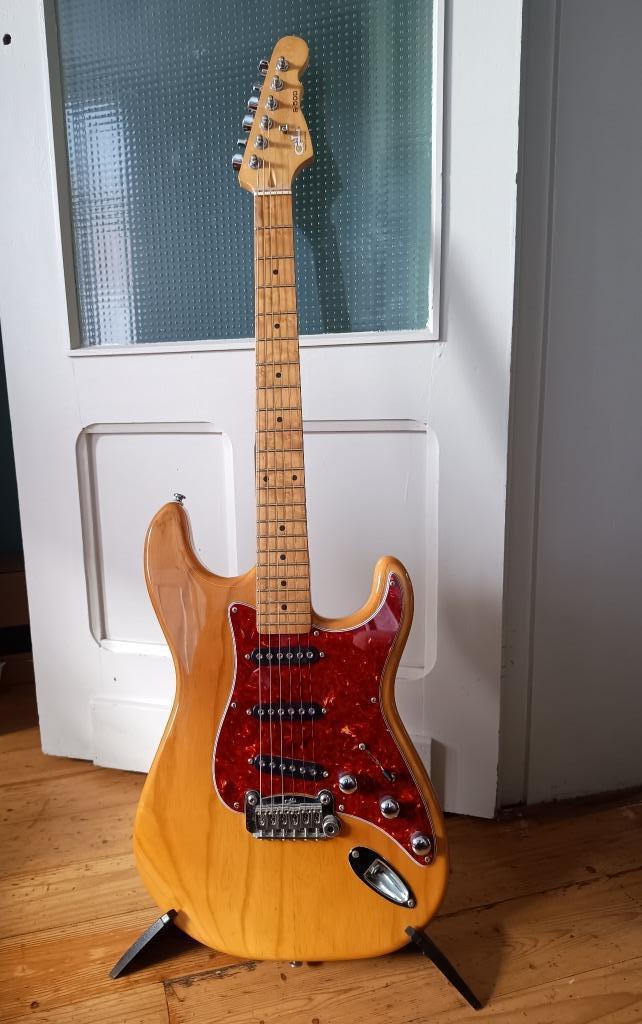 G&L S-500 Tribute Series, Muziek en Instrumenten, Snaarinstrumenten | Gitaren | Elektrisch, Gebruikt, Solid body, Overige merken