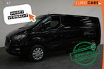 Ford Transit Custom 300 2.0 TDCI 130pk AutoL2H1 Limited Dubb, Auto's, Bestelwagens en Lichte vracht, Automaat, Zwart, Bedrijf