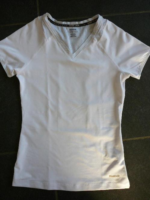 Reebok wit sport T-shirt, Kleding | Dames, Sportkleding, Gedragen, Overige typen, Maat 38/40 (M), Wit, Ophalen of Verzenden