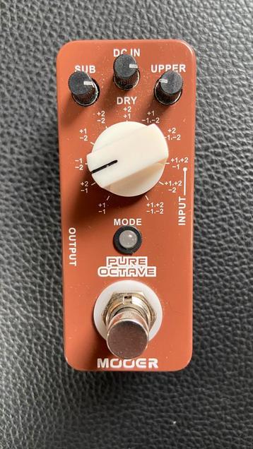 Pédale MOOER PURE OCTAVE beschikbaar voor biedingen