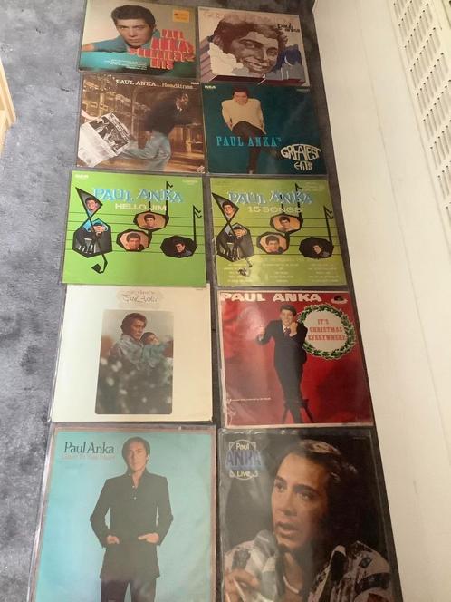 38 lp's van Paul Anka, waarvan vele import persingen,, Cd's en Dvd's, Vinyl | Overige Vinyl, Gebruikt, 12 inch, Ophalen of Verzenden