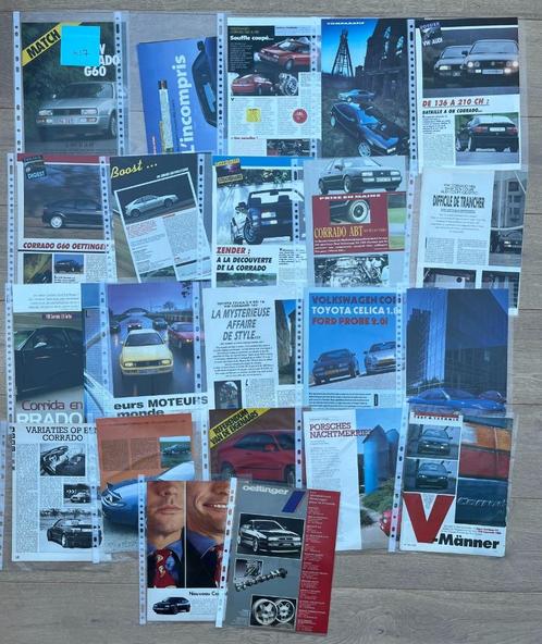 VW CORRADO - ARTIKELS, Boeken, Auto's | Folders en Tijdschriften, Ophalen of Verzenden