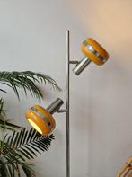Vintage space-age seventies staande lamp | vloerlamp, Huis en Inrichting, Ophalen, Gebruikt, Vintage space-age seventies, Metaal