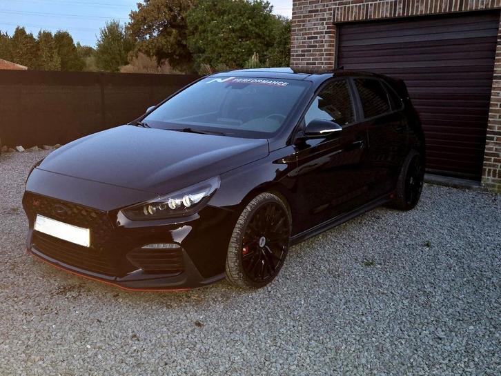 hyundai i30n performance 2018, Auto's, Hyundai, Particulier, i30, Benzine, Berline, 5 deurs, Handgeschakeld, Zwart, Alcantara