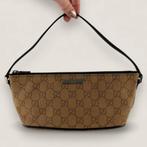 Gucci GG supreme boat bag, Handtassen en Accessoires, Tassen | Damestassen, Ophalen of Verzenden, Gebruikt, Beige, Handtas