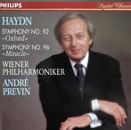 Haydn / Symphony 92 en 96 - Wiener Philharmoniker / Prévin, CD & DVD, CD | Classique, Comme neuf, Enlèvement ou Envoi, Orchestre ou Ballet