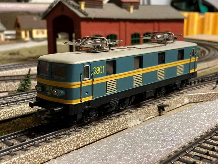 MARKLIN SNCB/NMBS TYPE 28, Hobby en Vrije tijd, Modeltreinen | H0, Gebruikt, Locomotief, Wisselstroom, Märklin, Analoog, Ophalen of Verzenden