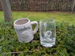 bierglazen Rossbrau en Anglo Belge - Zulte, Verzamelen, Biermerken, Ophalen, Gebruikt, Glas of Glazen, Overige merken