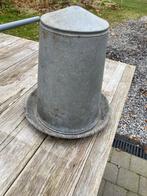 zinken drinkbak voor kippen