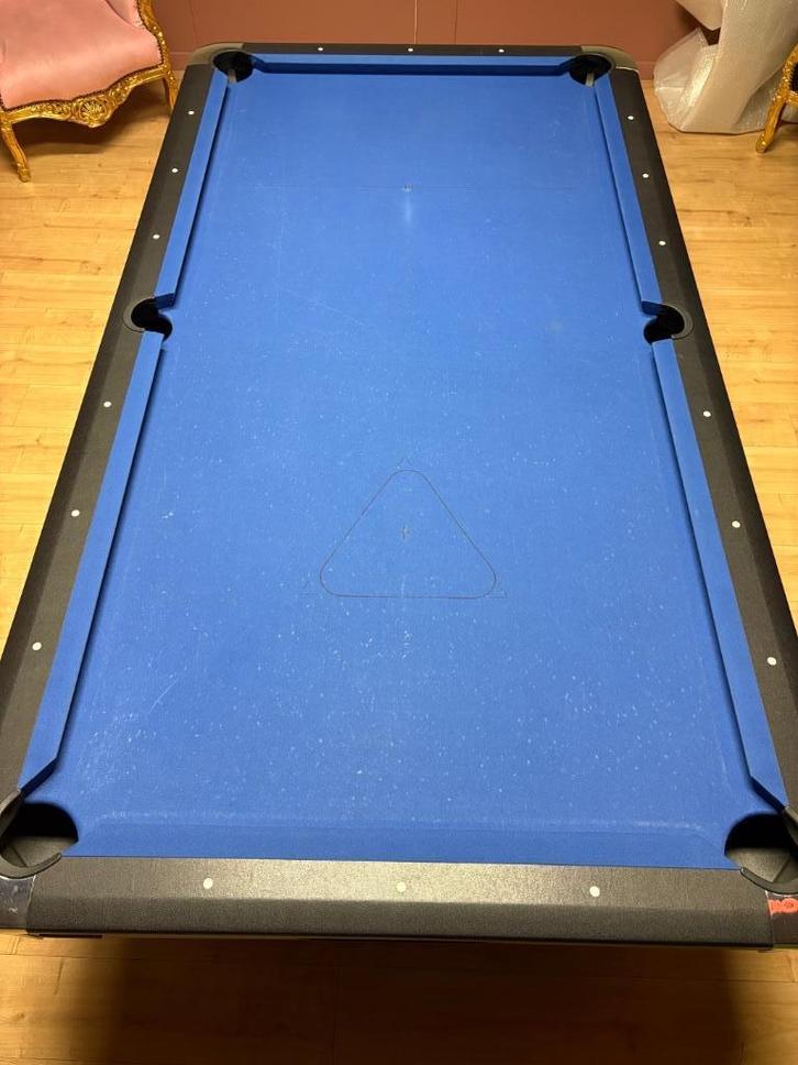 Pooltafel 8ft, Sport en Fitness, Biljarten en Poolen, Gebruikt, Pooltafel, Ophalen