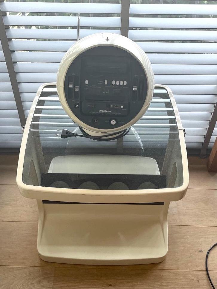 Marc Held Space Age vintage salontafel met minibar, Verzamelen, Retro, Ophalen of Verzenden
