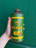 Boîte à deux temps BP Energol pleine 1950, Collections, Marques & Objets publicitaires, Comme neuf, Enlèvement ou Envoi