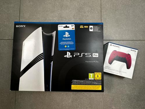 Playstation 5 Pro (Nieuw, 2 jaar garantie) + Extra’s, Games en Spelcomputers, Spelcomputers | Sony PlayStation 5, Nieuw, Playstation 5