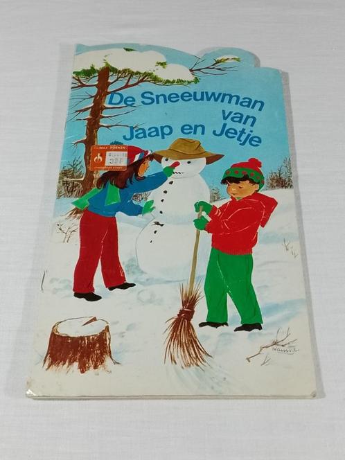 De Sneeuwman Van Jaap En Jetje - Nans Van Leeuwen, Boeken, Kinderboeken | Kleuters, Gelezen, Fictie algemeen, 4 jaar, Jongen of Meisje