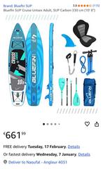 BluefinSUPCruiseCarbon10'8opblaasbare peddelset  completeset, Watersport en Boten, Ophalen, Nieuw