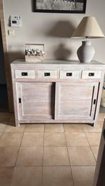 Kast - massieve teakhout, Huis en Inrichting, Ophalen, 100 tot 150 cm, Klassiek, Teakhout