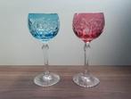 2 verres antichoc Nachtmann Traube Cut to Clear pour, Antiquités & Art, Envoi