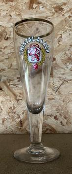 Glas Cristal Alken - Emaille / dubbel gouden rand, Ophalen of Verzenden, Zo goed als nieuw, Glas of Glazen, Overige merken