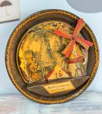 Scherpenheuvel montaigu antiek wandbord met draaiende molen, Ophalen of Verzenden