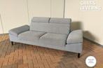 GRATIS LEVERING HEEL BE Montel Grijze 3-zits Bankstel, Huis en Inrichting, Zetels | Zetels, Driepersoons, 75 tot 100 cm, Ophalen of Verzenden
