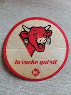 oude sticker jaren '70 La vache qui rit - met lachende koe, Verzamelen, Ophalen of Verzenden, Merk
