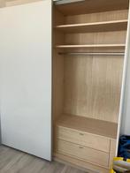 kleerkast, Huis en Inrichting, Kasten | Kleerkasten, Ophalen, Eikenhout, 200 cm of meer, Zo goed als nieuw