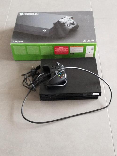 Xbox One X 1TB, Games en Spelcomputers, Spelcomputers | Xbox One, Gebruikt, Xbox One, 1 TB, Ophalen of Verzenden