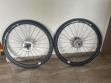 DT SWISS GR1600 Spline Gravel Wielset, Fietsen en Brommers, Fietsonderdelen, Racefiets, Zo goed als nieuw, DT-Swiss, Ophalen