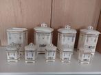 Antieke porseleinen voorraadpotten Art Deco, Antiek en Kunst, Ophalen