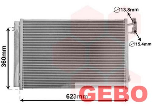 BMW E91 TOURING 2008 T/M 2012 Condensor  6453 9229 022, Auto-onderdelen, Motor en Toebehoren, BMW, Nieuw, 6 maanden garantie, Ophalen of Verzenden