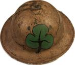 South african irish regiment helm met naam, Verzamelen, Ophalen of Verzenden, Helm of Baret