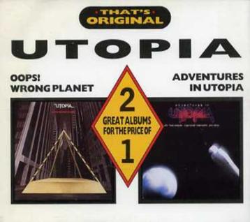 1421 - UTOPIA - OPPS! WRONG PLANET - 2CD/BOX - NIEUW beschikbaar voor biedingen