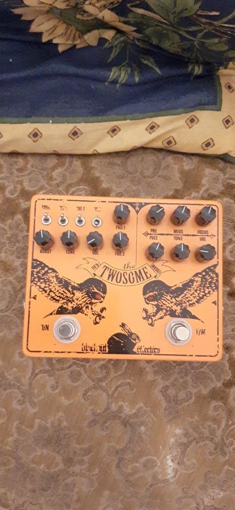 Verduisteringseffectoren Twosome Dual Fuzz, Muziek en Instrumenten, Effecten, Gebruikt, Distortion, Overdrive of Fuzz, Ophalen of Verzenden