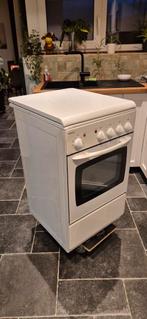 Elektrisch fornuis Zanker - breedte 50cm, Ophalen, Vrijstaand, Elektrisch